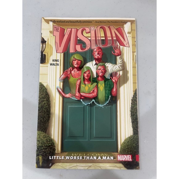 Vision #1 Mike del Mundo Cover Art VISION KING WALTA MARVEL - Picture 1 of 3